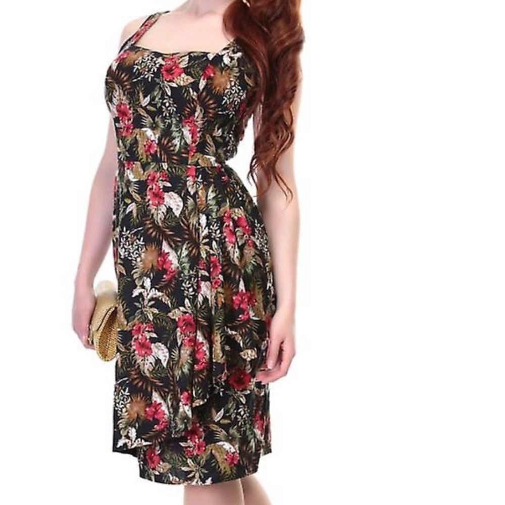 Collector London vintage collection sarong dress